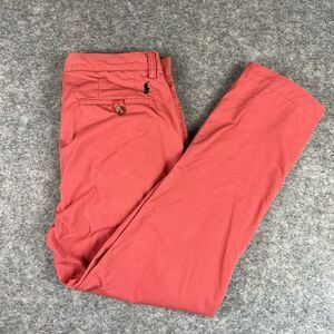 Polo Ralph Lauren Stretch Straight Fit Polo Chino Size 32x30 Color Salmon